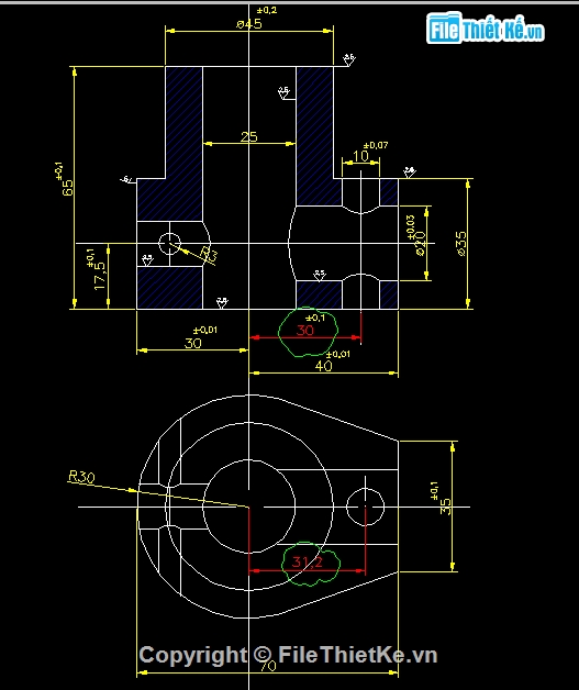 Bản vẽ,bản autocad,hình khối,kỹ thuật bản vẽ